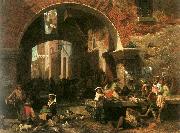 Bierstadt, Albert The Arch of Octavius oil on canvas